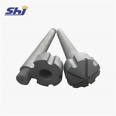 Rotore in grafite per la fusione dell'alluminio